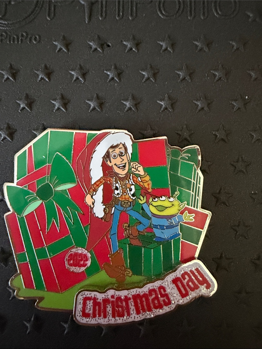 Limited Edition Disney Toy Story Woody and Alien Christmas Day 2022 Pin